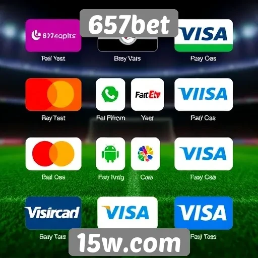 Opções de pagamento oferecidas pelo 657bet
