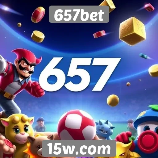 Variedade de jogos disponíveis no 657bet